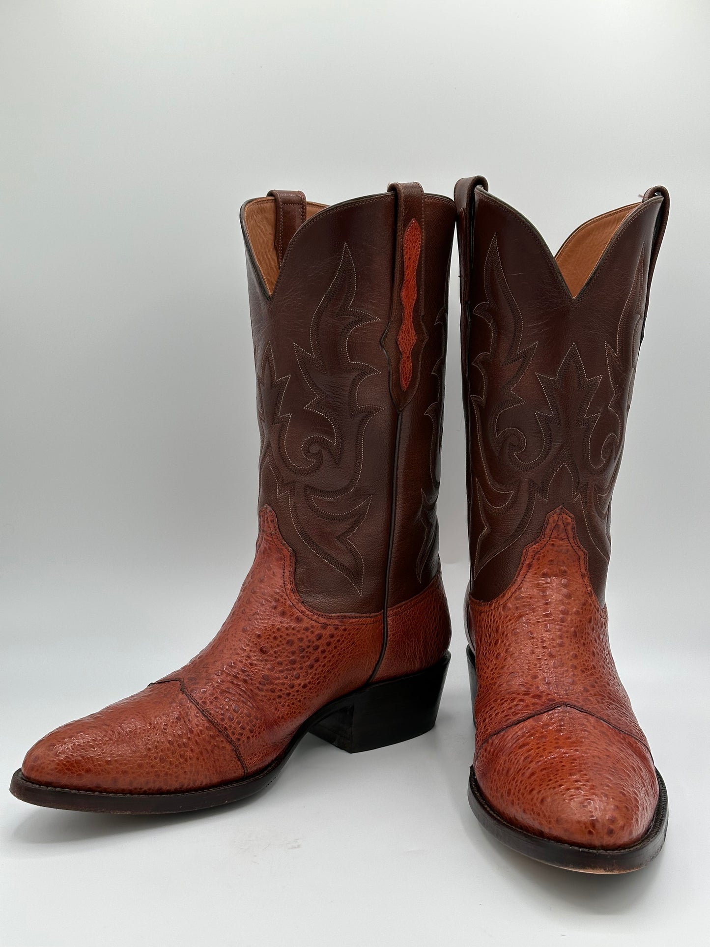 Black Jack African Bull Frog Cowboy Boots size 10.5 EE