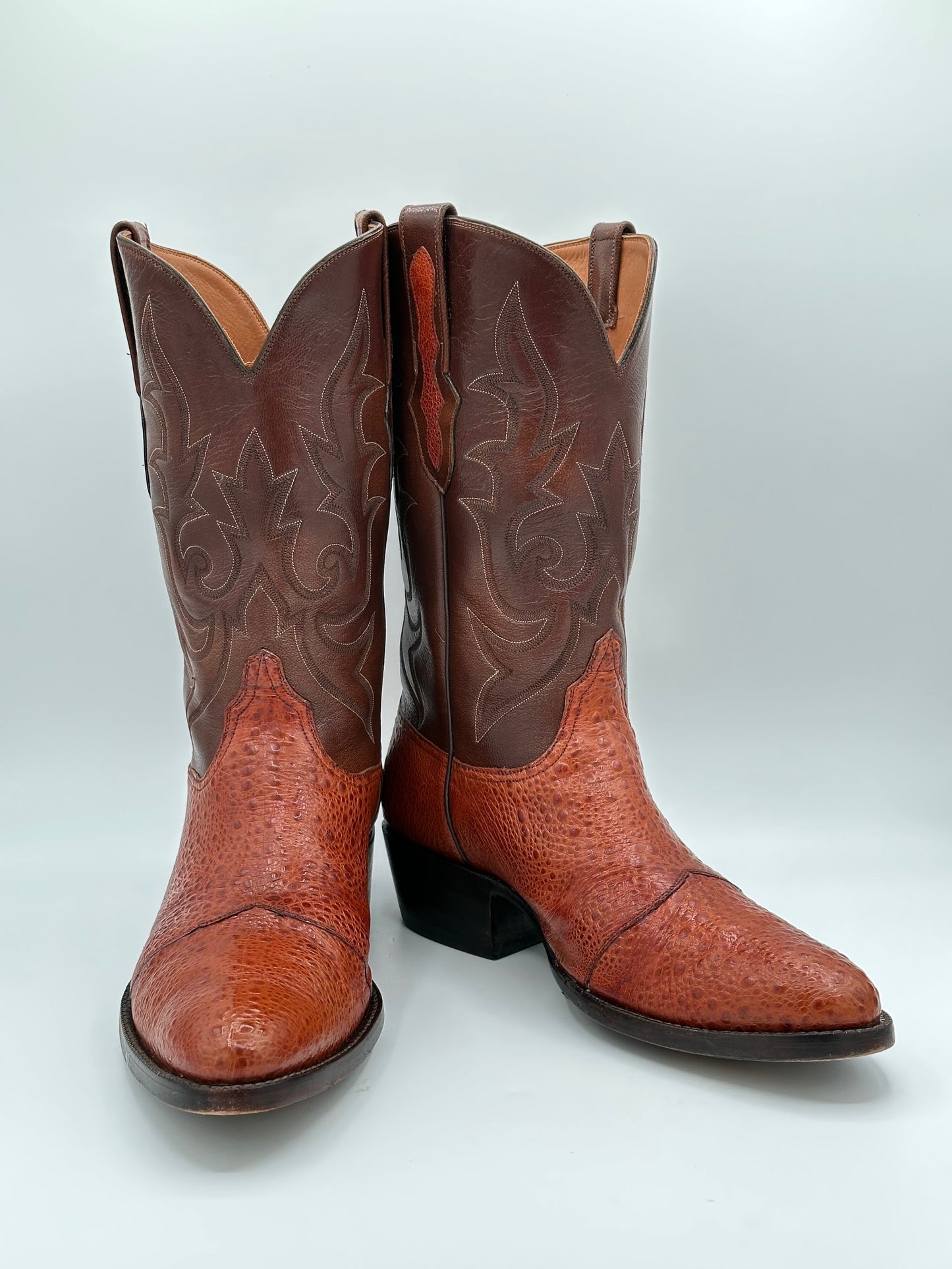 Black Jack African Bull Frog Cowboy Boots size 10.5 EE