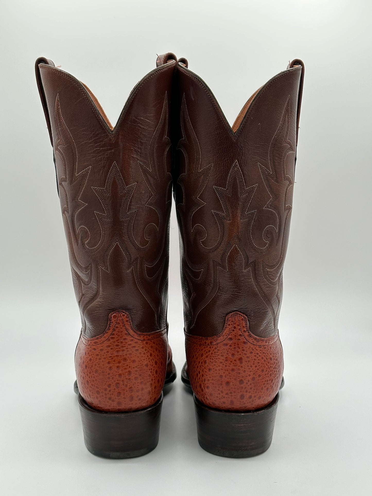 Black Jack African Bull Frog Cowboy Boots size 10.5 EE