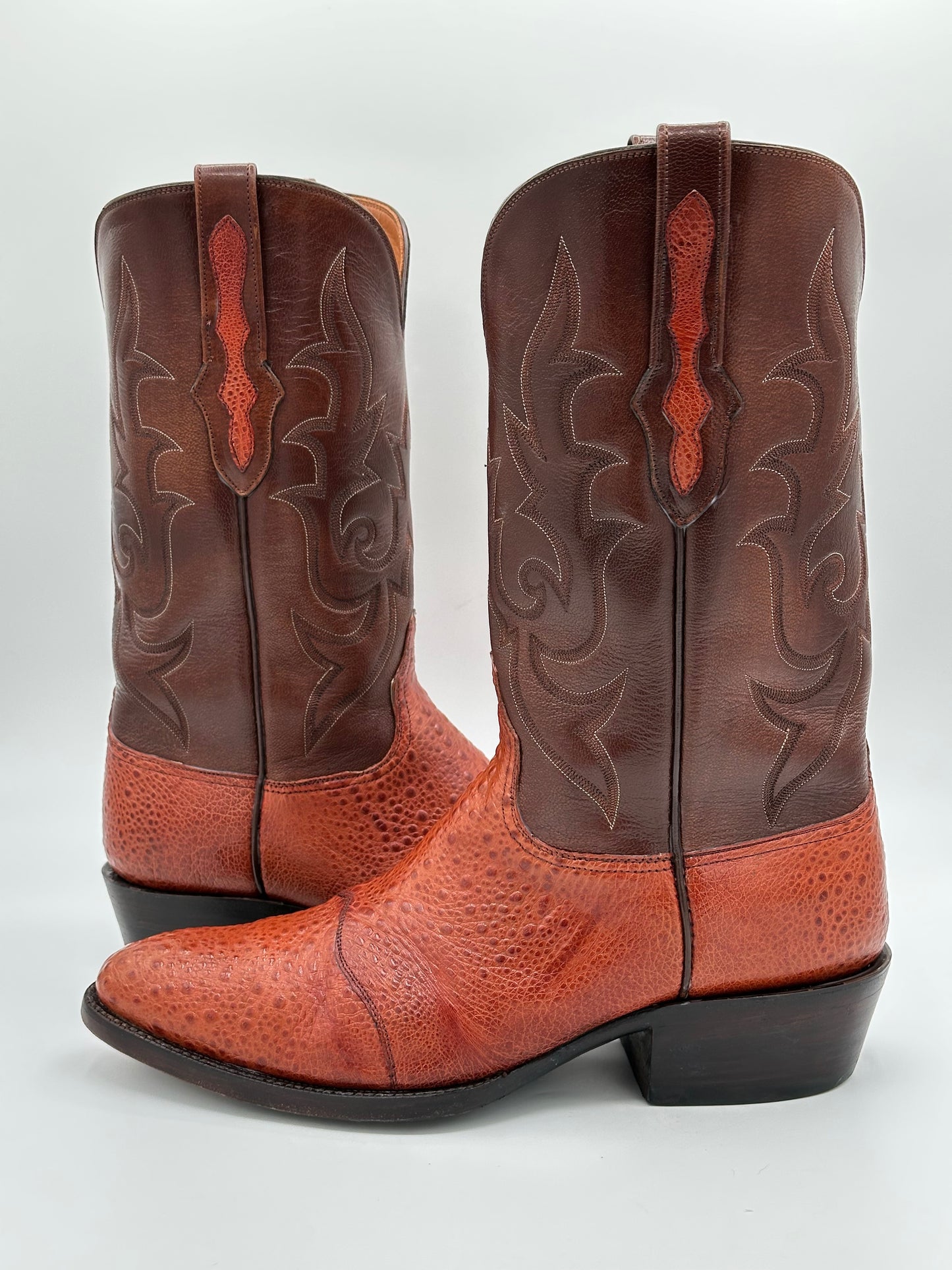 Black Jack African Bull Frog Cowboy Boots size 10.5 EE