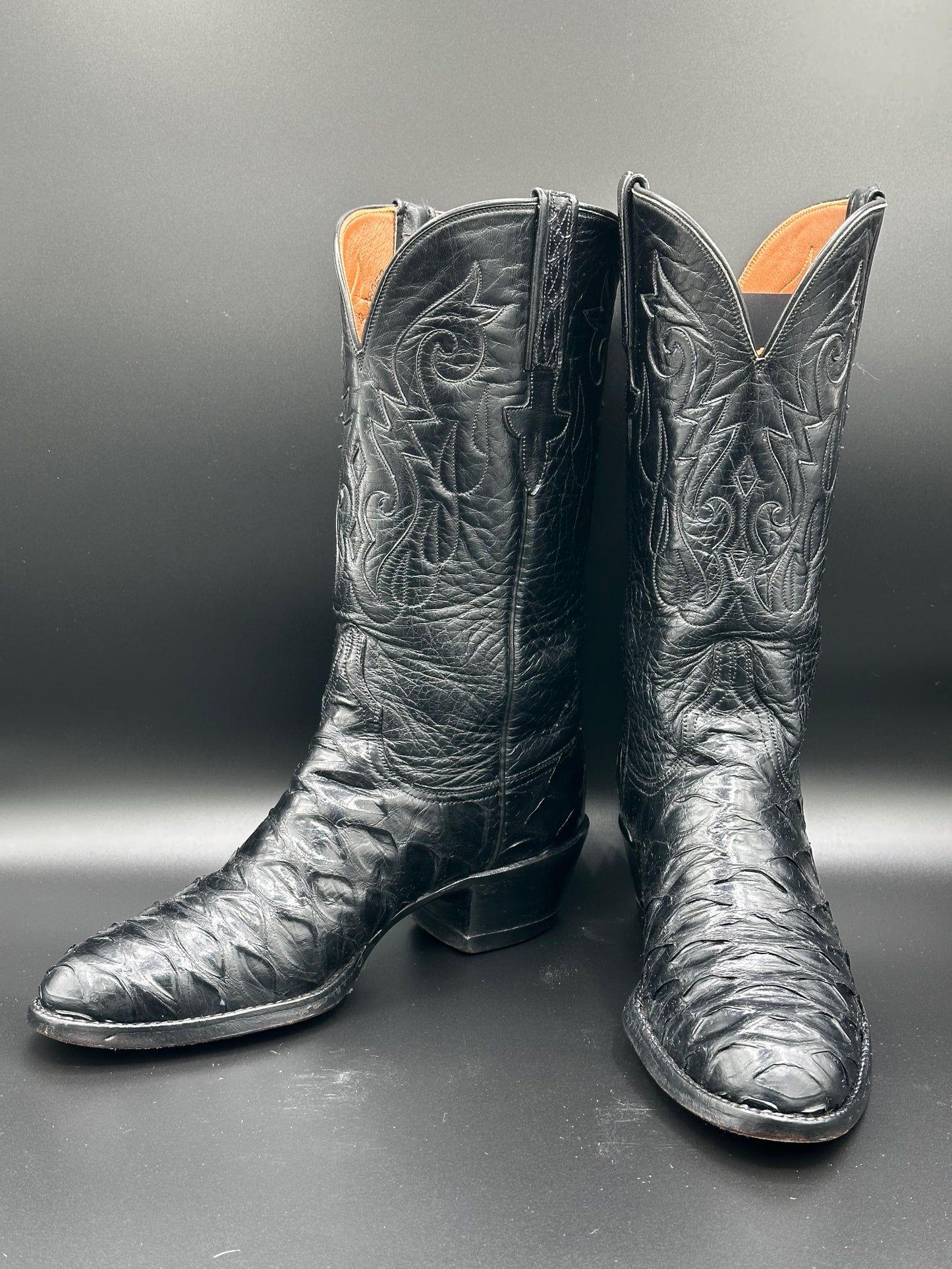 Lucchese Preban Anteater Cowboy Boots size 7 D