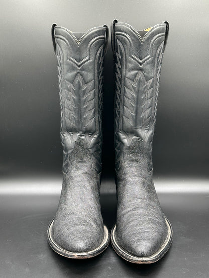 Custom Elephant Cowboy Boots size 10.5 D
