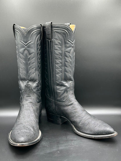 Custom Elephant Cowboy Boots size 10.5 D