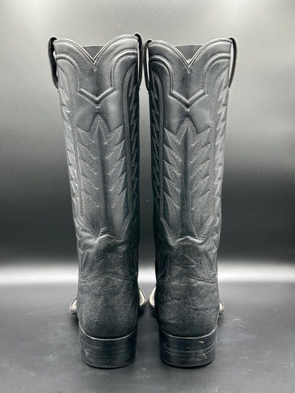 Custom Elephant Cowboy Boots size 10.5 D