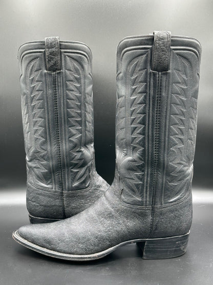 Custom Elephant Cowboy Boots size 10.5 D