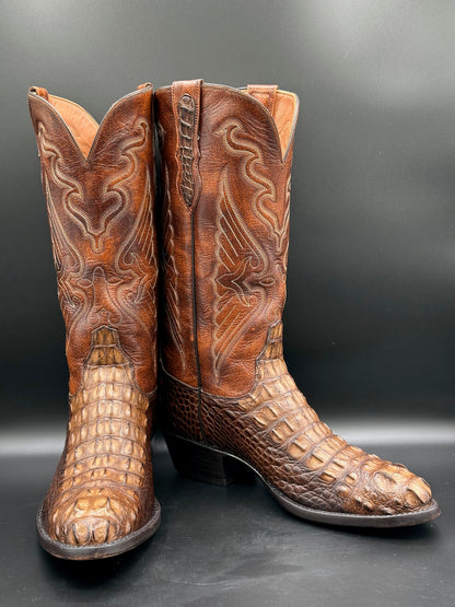 Ammons Custom Headcut American Alligator size 10 EE