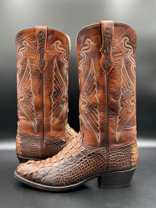 Ammons Custom Headcut American Alligator size 10 EE