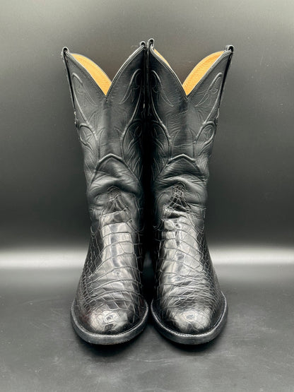 Lucchese Bias Cut American Alligator size 8 E