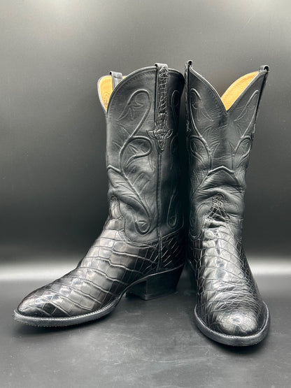 Lucchese Bias Cut American Alligator size 8 E