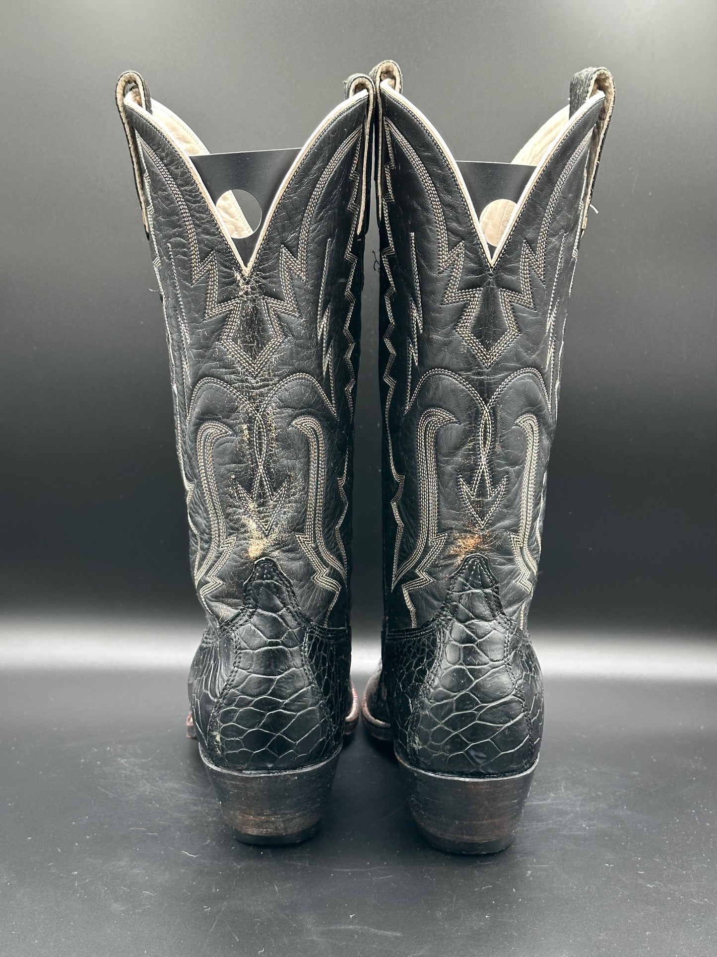 Romero Preban Sea Turtle Cowboy Boots size 8.5 EE