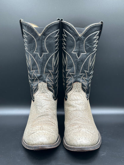 Cowtown Preban Whale Cowboy Boots size 10.5 D