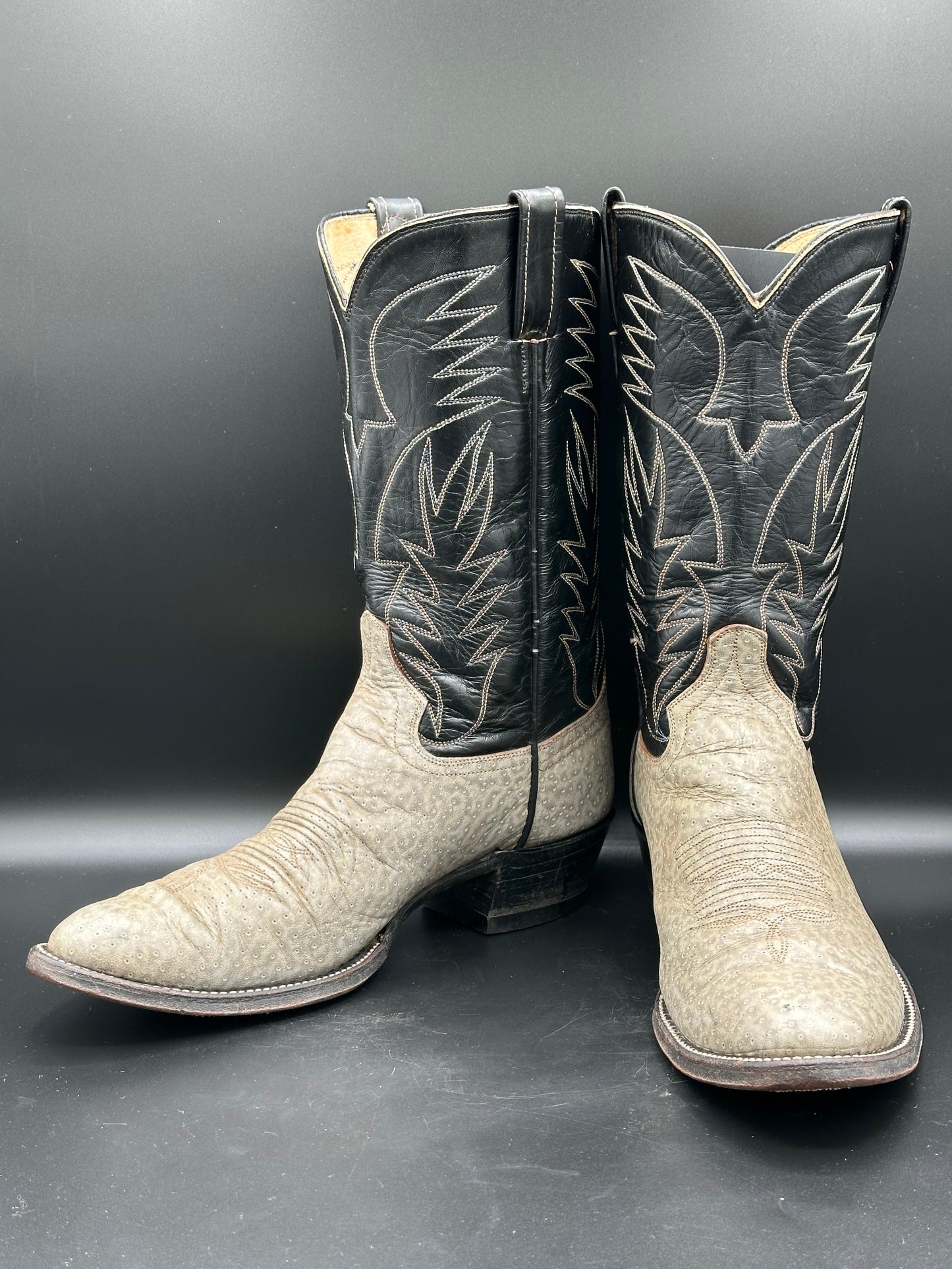 Cowtown Preban Whale Cowboy Boots size 10.5 D