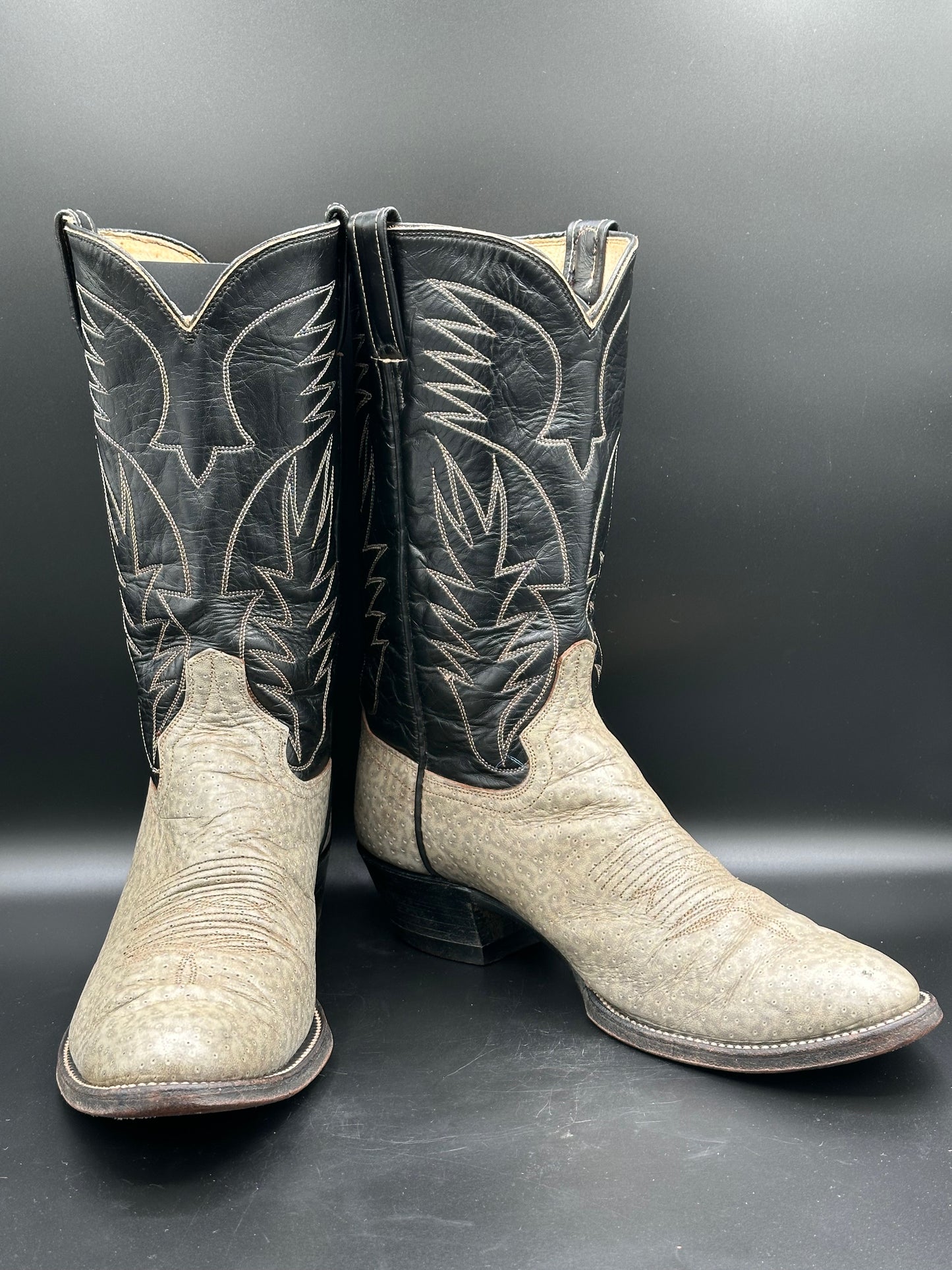 Cowtown Preban Whale Cowboy Boots size 10.5 D