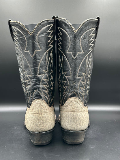 Cowtown Preban Whale Cowboy Boots size 10.5 D