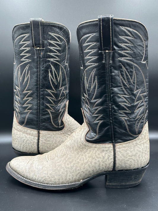 Cowtown Preban Whale Cowboy Boots size 10.5 D