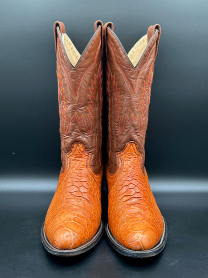 Montana Preban Sea Turtle Cowboy Boots size 9.5 D