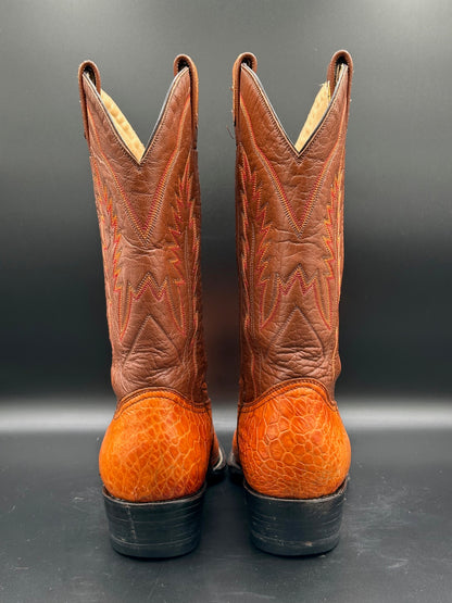 Montana Preban Sea Turtle Cowboy Boots size 9.5 D