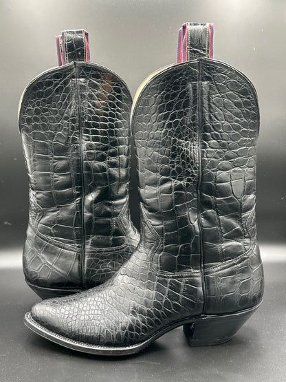 Griffith - Blucher Boot Company Custom Full American Alligator Western Boots 11.5 D