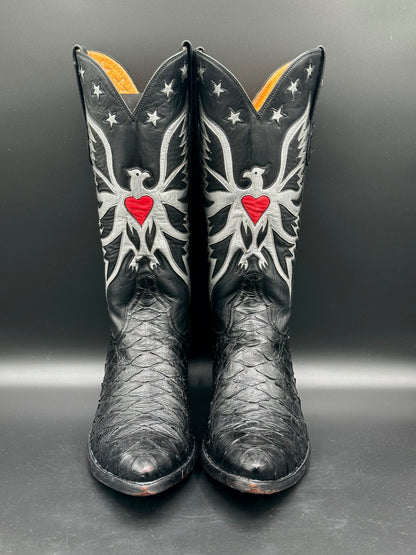 Stallion Custom Preban Anteater Western Boots 9.5 D
