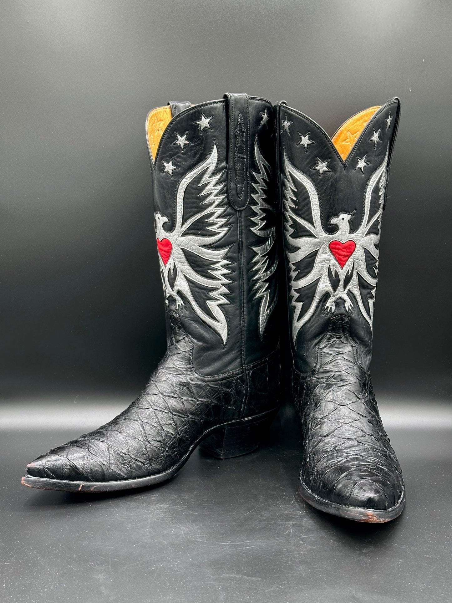 Stallion Custom Preban Anteater Western Boots 9.5 D