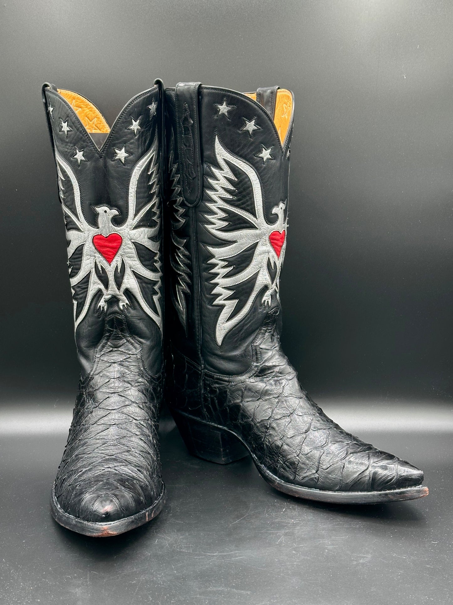 Stallion Custom Preban Anteater Western Boots 9.5 D