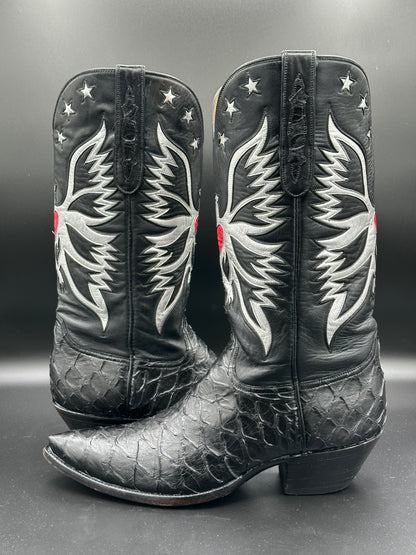 Stallion Custom Preban Anteater Western Boots 9.5 D