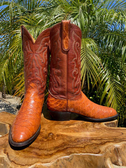 Nocona Anteater Cowboy Boots 9 D.