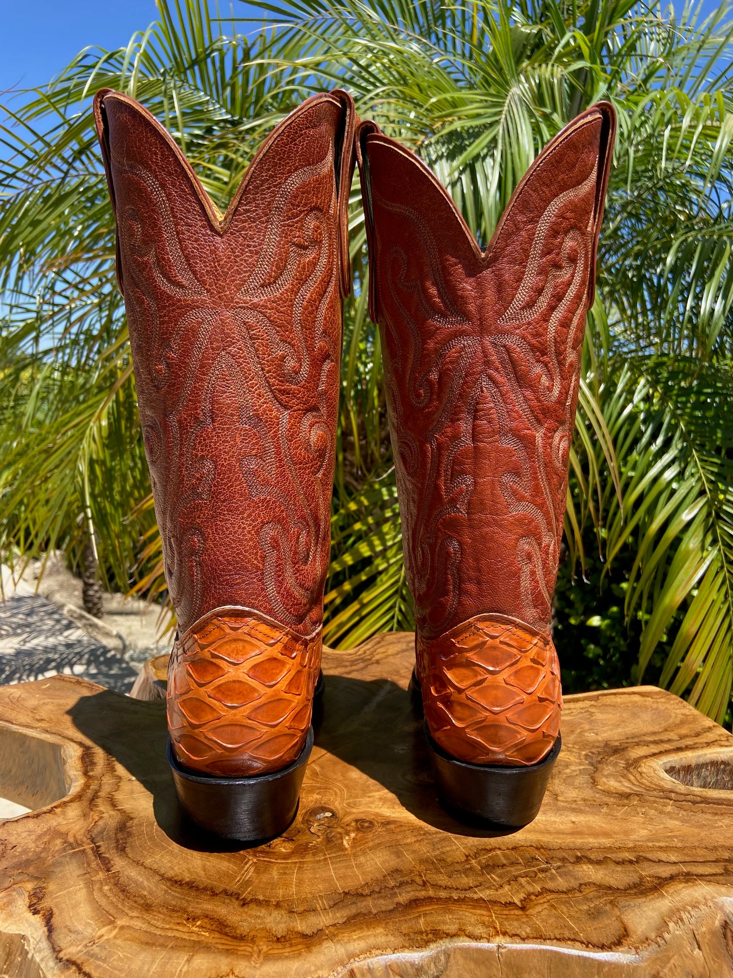 Nocona Anteater Cowboy Boots 9 D.